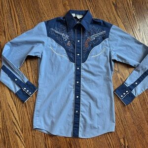 Vintage Western Shirt — Men’s Sz Small